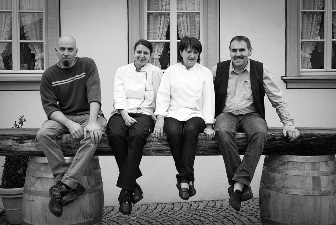 Der Patrizierhof - Weingut Gasthof Hotel - Familie Grebner Grosslangheim エクステリア 写真